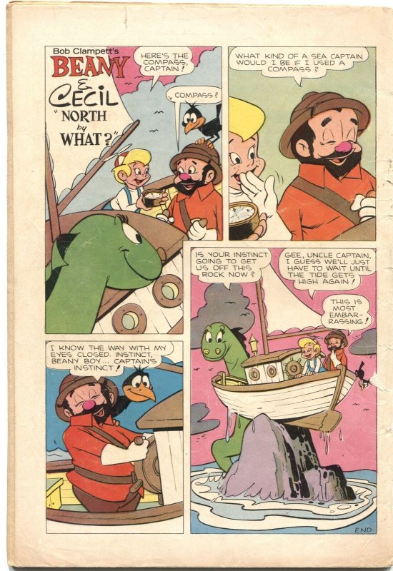 BEANY AND CECIL #1-1962-BOB CLAMPETT’S FAMOUS COMIC CHARACTERS-DELL