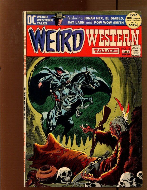 Weird Western Tales #12 - Third App of Jonah Hex! (6.0) 1972