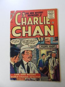 Charlie Chan #8 VG condition top staple detached from cover