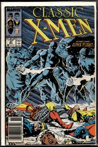 Classic X-Men #27 Newsstand Edition (1988) X-Men