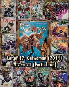 Lot of 17: Catwoman #2-21 Partial Run (2011) Winick + March, Dodson Art! Batman