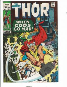 Mighty Thor # 180 VF Marvel Comic Book Odin Loki Avengers Enchantress Hela TD1
