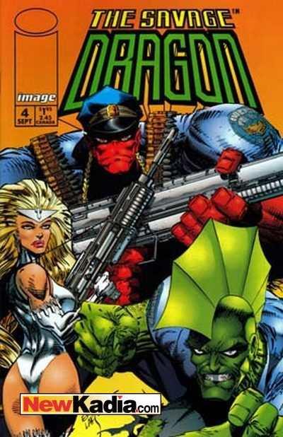 Savage Dragon (1993 series) #4, NM (Stock photo)