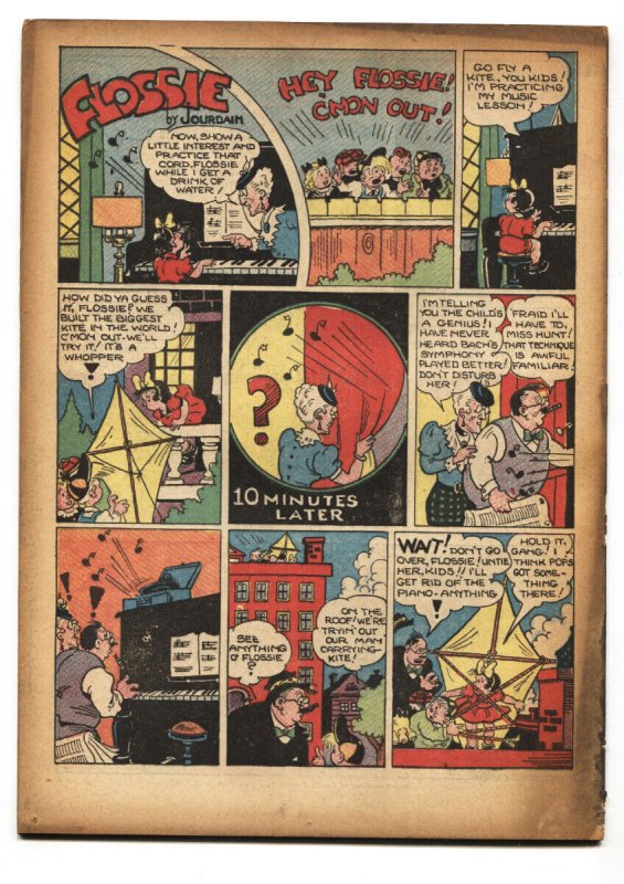 Super-Dooper #7 1946-SHOCK GIBSON-Hitler appearance VG/FN