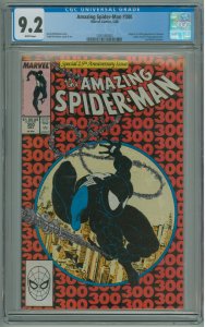 The Amazing Spider-Man #300 (1988) CGC 9.2! small crack bottom of slab