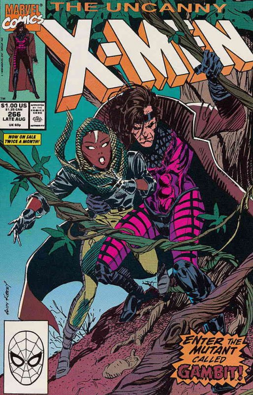 Uncanny X-Men, The #266 VF ; Marvel | Chris Claremont Gambit