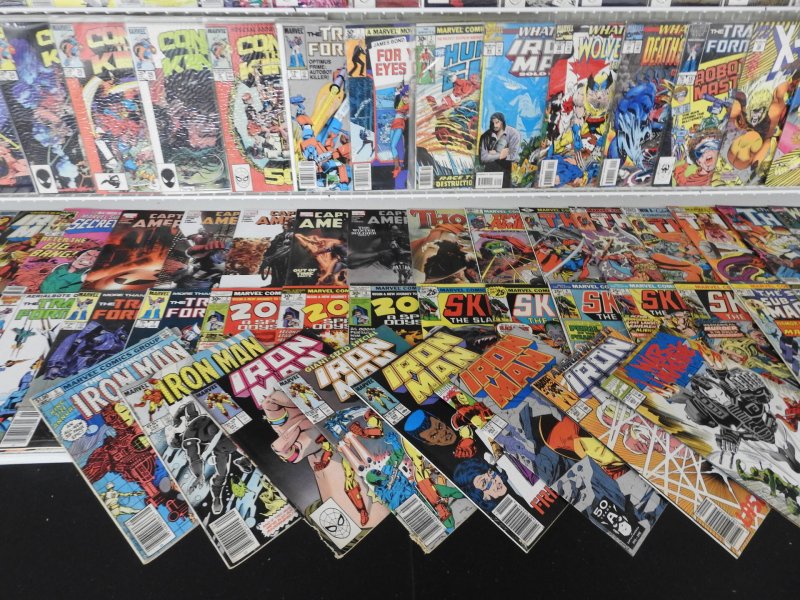 Huge Lot 160+ Comics W/ X-Men, Daredevil, Spider-Man+ Avg VF- Condition!