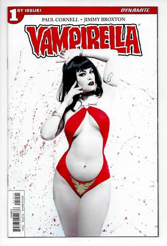 Vampirella #1 Cvr D Cosplay Variant (Dynamite, 2017) NM