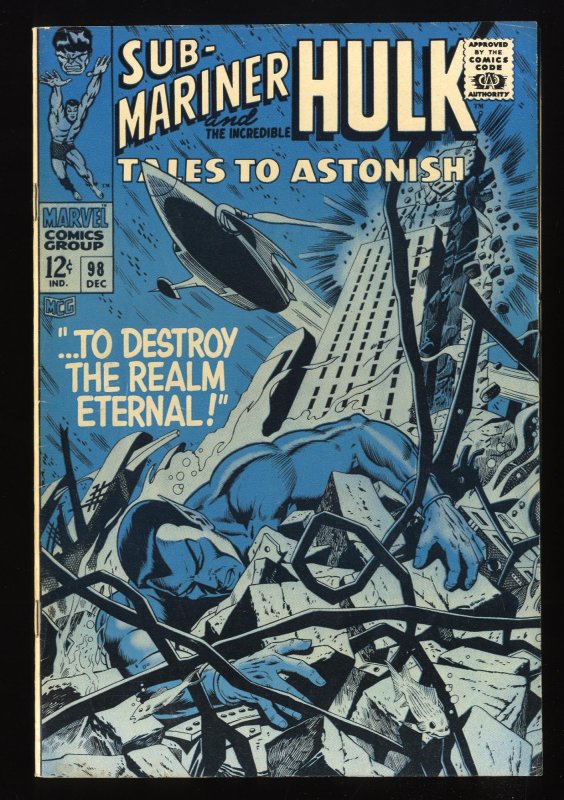 Tales To Astonish #98 FN 6.0 giant ant man hulk