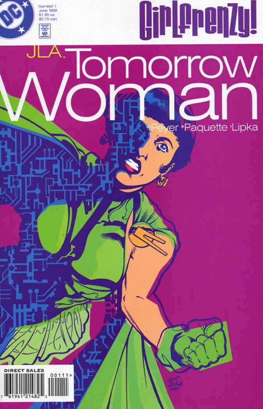 JLA: Tomorrow Woman #1 VF/NM; DC | save on shipping - details inside 