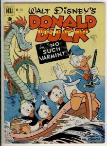 DONALD DUCK #318, VG+, Dell, 1951, Carl Barks, Varmint, more Disney in store