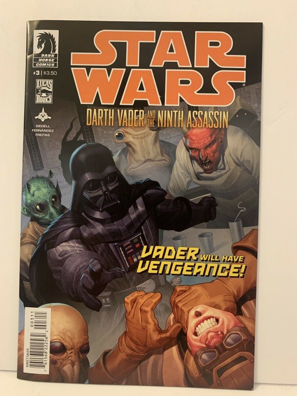 Star Wars Darth Vader And The Ninth Assassin #3   Dark Horse