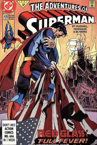 Adventures of Superman (1987 series) #479, NM- (Stock photo)