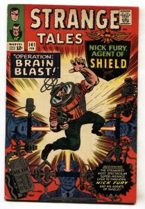 STRANGE TALES #141--comic book--JACK KIRBY--NICK FURY--MARVEL