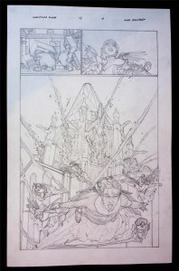 Max Ride First Flight #4  pg 8  Alex Sanchez Pencil  Art James Patterson Maximum