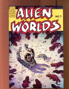 Alien Worlds #1-8 - EIGHT PIECE LOT! (INDIVIDUAL GRADES SEE DETAILS) 1982/83