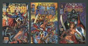 Medieval Spawn Witchblade (SET) #1 #2 #3 / 9.2 - 9.4 NM  1996
