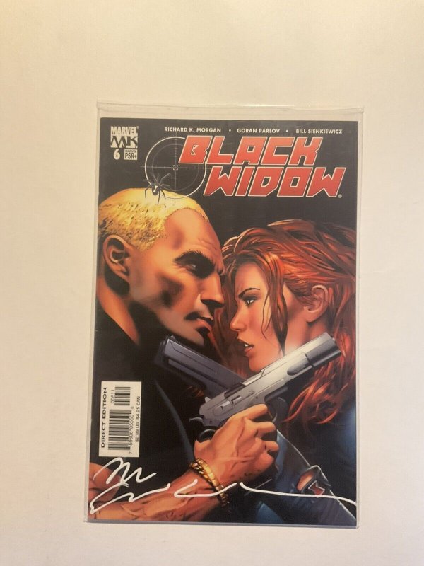 Black Widow 6 Near Mint Nm Signed Richard K Marvel