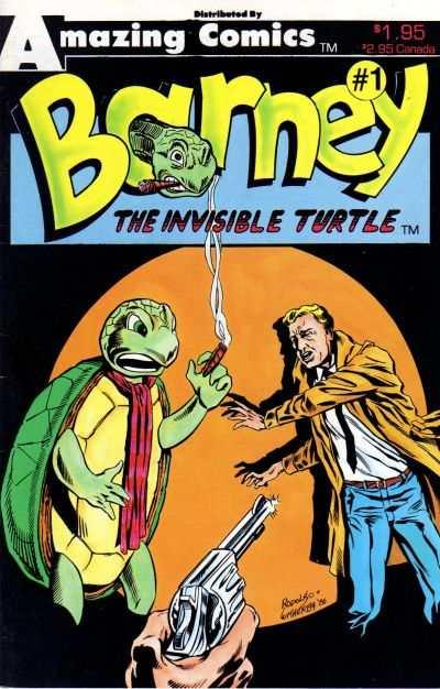 Barney the Invisible Turtle #1, VF+ (Stock photo)