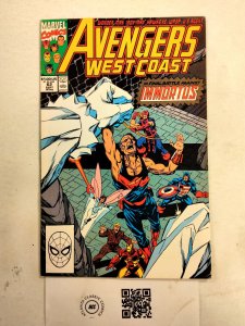 Avengers West Coast #62 NM Marvel Comic Books Giant-Man Mockingbird Hawkeye HH34