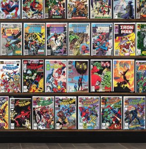 Huge Lot 140+ Comics with Speed Racer, Web Of Spider-Man & More!