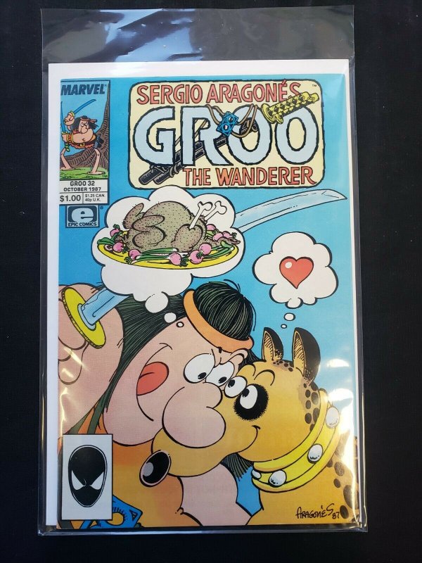 SERGIO ARGONE'S GROO THE WANDERER 5PC (VF/NM) BAGGED & BOARDED 1987-88