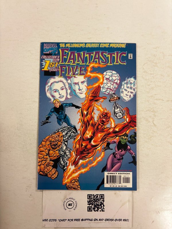 Fantastic Five #1 NM marvel Comic Books Human Torch Thing Herbie 20 HH89