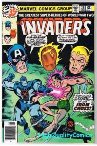 INVADERS #36, FN, Captain America, Sub-Mariner, Torch, 1975, more in store