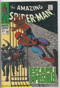 Amazing Spider-Man #65 (Oct-68) FN/VF Mid-High-Grade Spider-Man