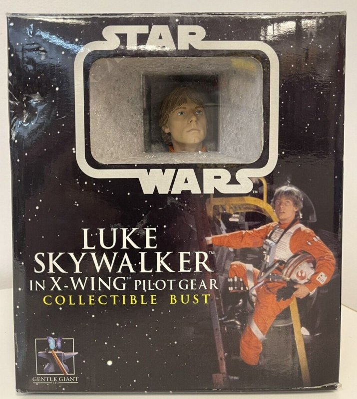 Gentle Giant Star Wars Luke Skywalker In X-Wing Pilot Gear Collectible Mini-Bust