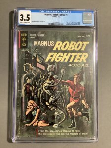 Gold Key, Magnus, Robot Fighter #1, 1st Magnus 1st Aliens