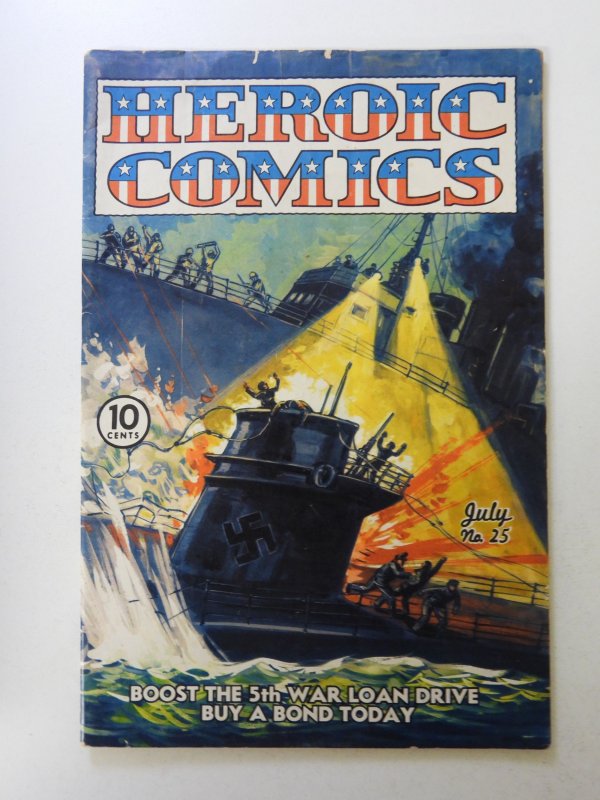 Heroic Comics #25 (1944) FN+ condition