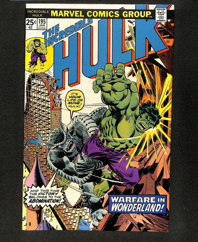 Incredible Hulk (1962) #195