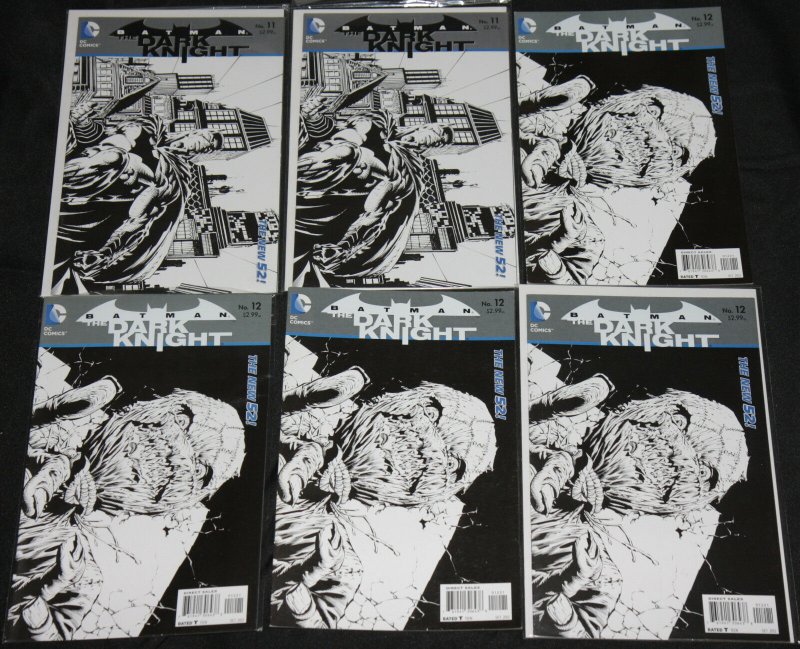 Modern DC BATMAN SKETCH VARIANTS 70pc Mid-High Grade Comic Lot VF-NM Detective