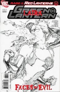 Green Lantern #37 Second Print Cover (2009) Green Lantern