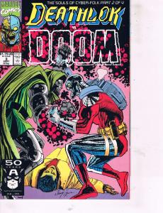 Lot Of 7 Deathlok Marvel Comic Books # 1 2 3 4 5 6 7 Avengers Hulk Thor TW25