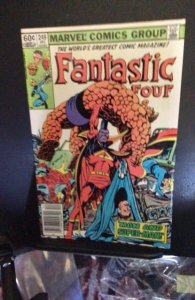 Fantastic Four #249  (1982) first Gladiator! X-Men X over key Byrne Art! NM  wow