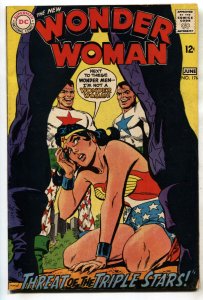 WONDER WOMAN #176 comic book 1968-battle cover-DC SILVER AGE-vg