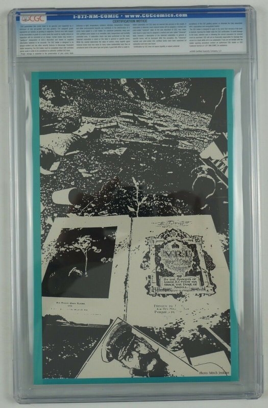 V For Vendetta #6 CGC 9.4 alan moore - david lloyd - dc comics 1989 white pages 