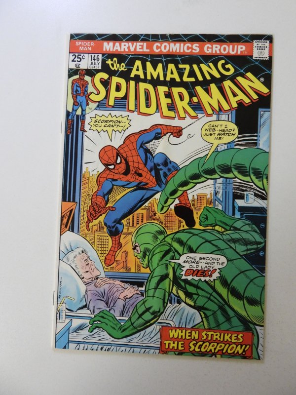 The Amazing Spider-Man #146 (1975) VG+ subscription crease MVS intact