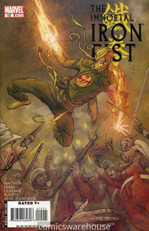 IMMORTAL IRON FIST (2006 MARVEL) #15 NM G13188