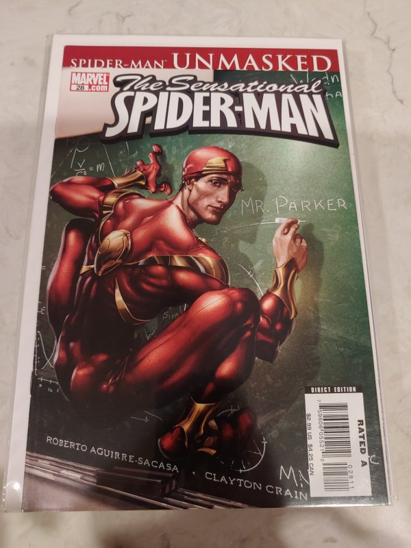 The Sensational Spider-Man #28 (2006) EARLY CLAYTON CRAIN COVER