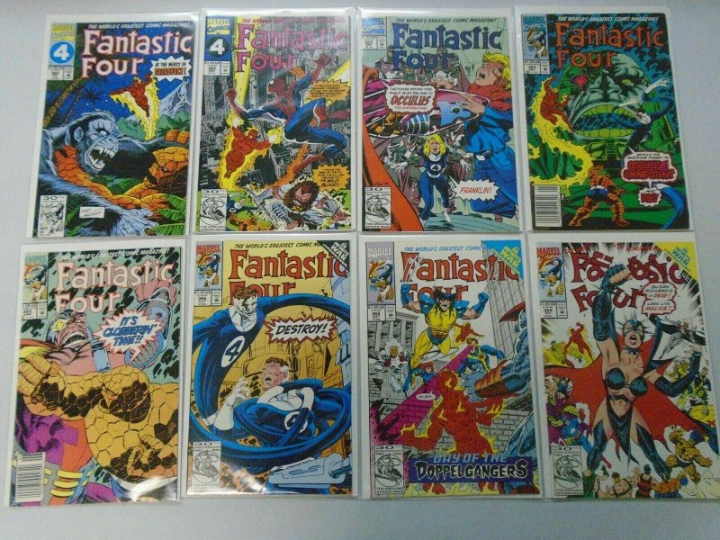 Fantastic Four comic lot 40 different from #352-397 8.0 VF (1991-95 1st Series)