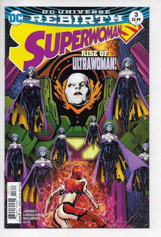 Superwoman #3 Rebirth Main Cvr (DC, 2016) NM