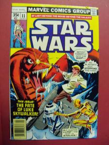 STAR WARS #11 STANDARD 35 CENT SQUARE PRICE BOX (FN/VF 7.0 OR BETTER)