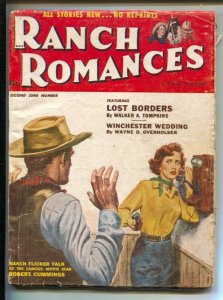 Ranch Romances 6/2/1953-headlight coverCity of Bad Men Jeanne Crain-Richard...