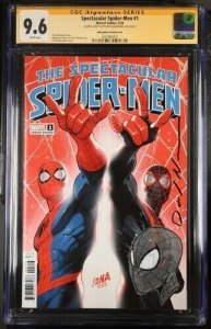 Spectacular Spider-Man (2024) # 1 (CGC 9.6 SS) Signed & Sketch David Nakayama