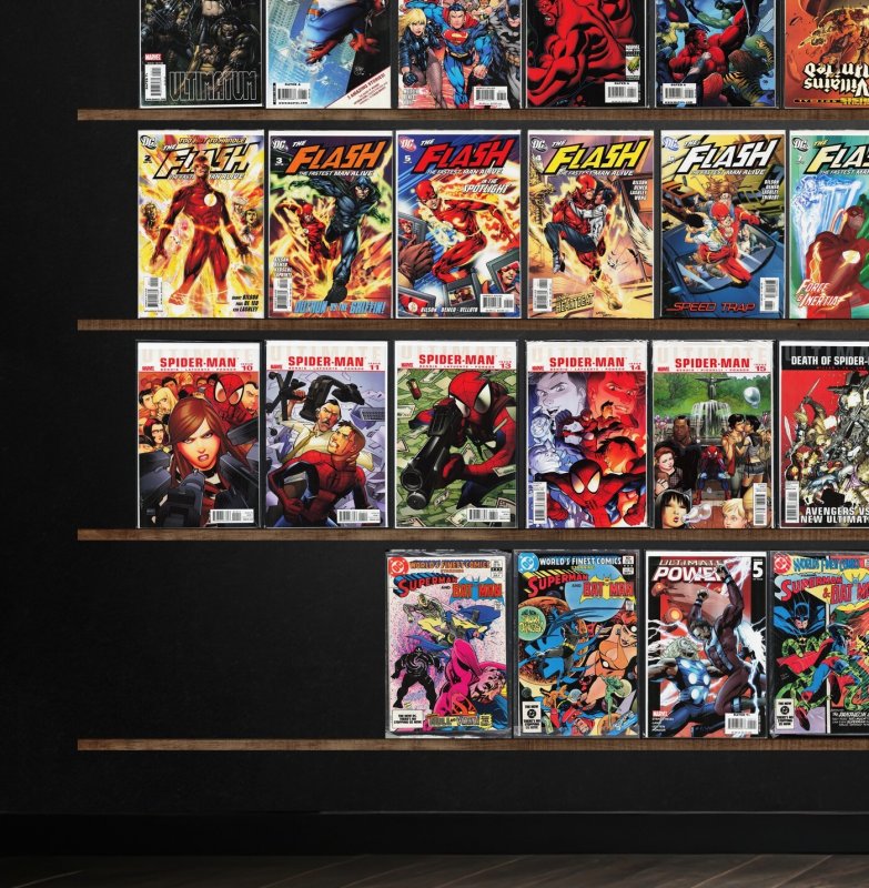 Huge Lot 150+ Comics with Ultimate Spider-Man, Ultimate Power & More!