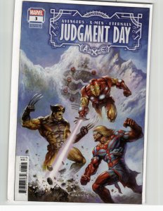 A.X.E.: Judgment Day #3 Horley Cover (2022) The Eternals