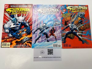 3  Superman The Man of steel DC Comic Book # 68 69 70 Batman Flash 52 CT5